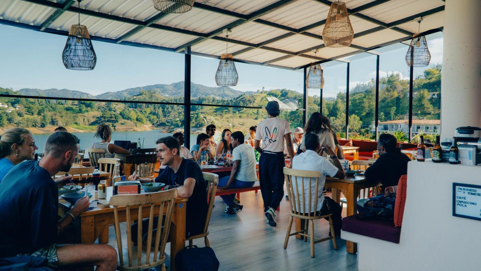 Viajero Guatape Hostel & Lake Club المظهر الخارجي الصورة